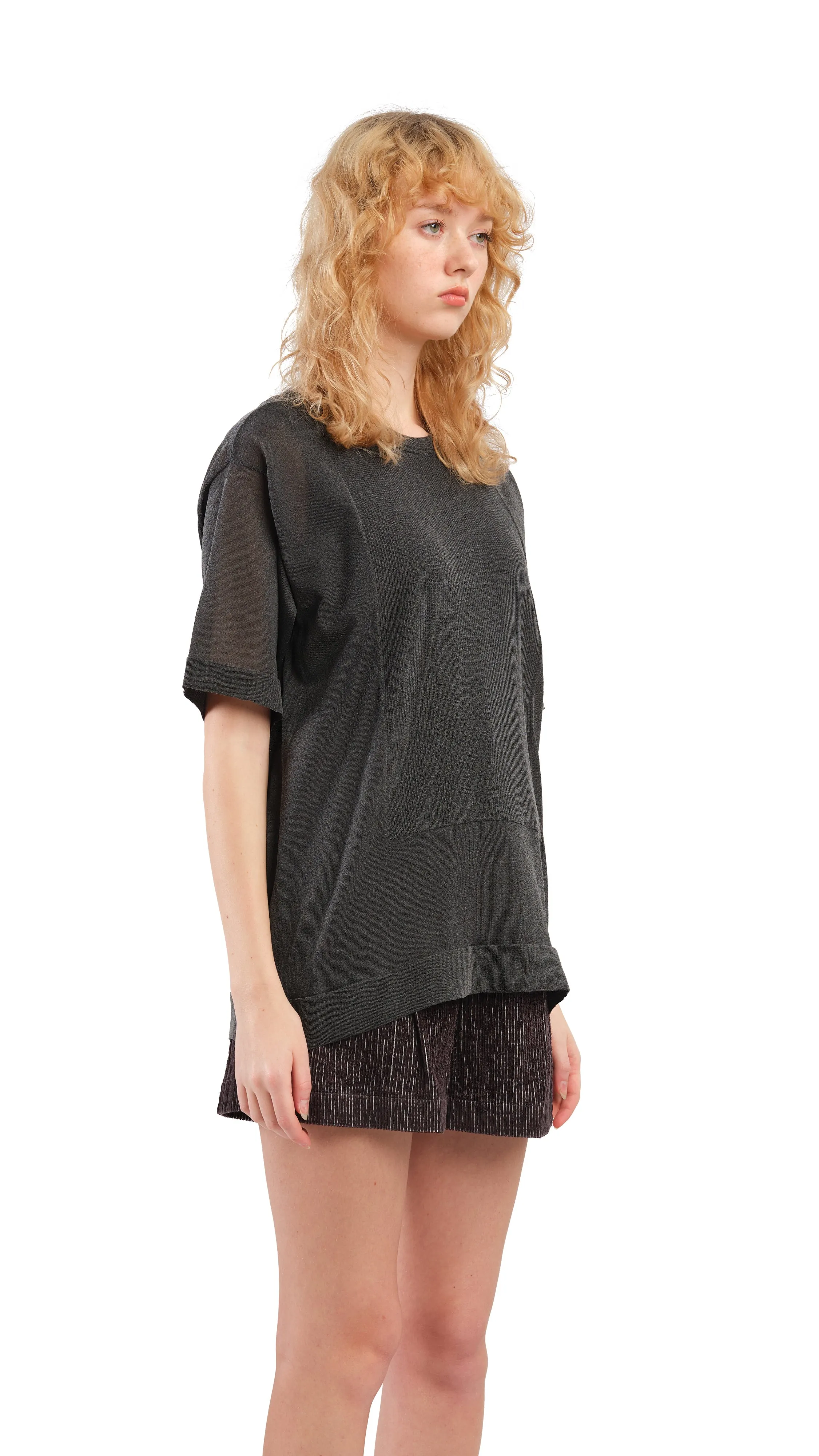 Sheer Knit Tee