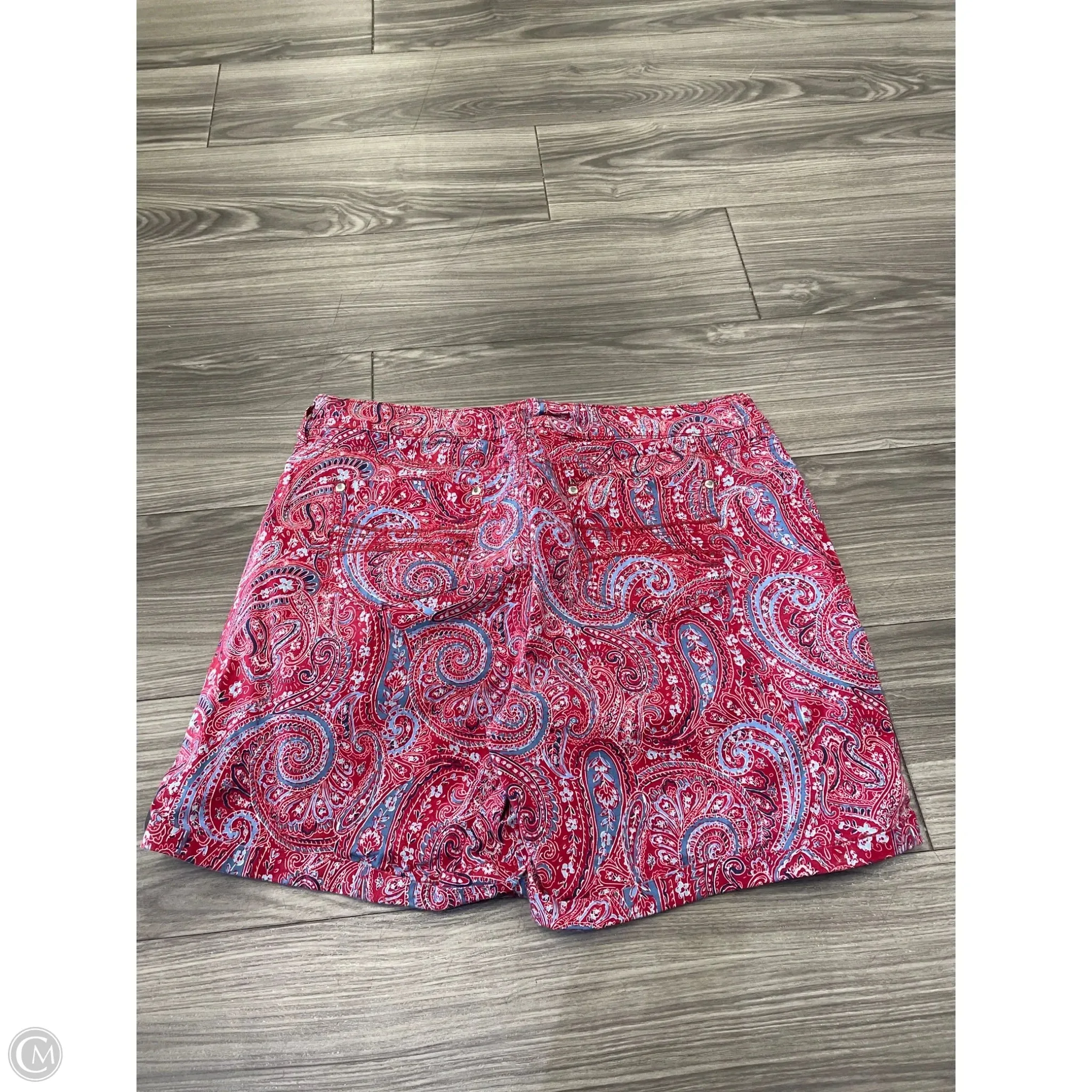 Shorts By Bandolino In Blue & Red, Size: 12