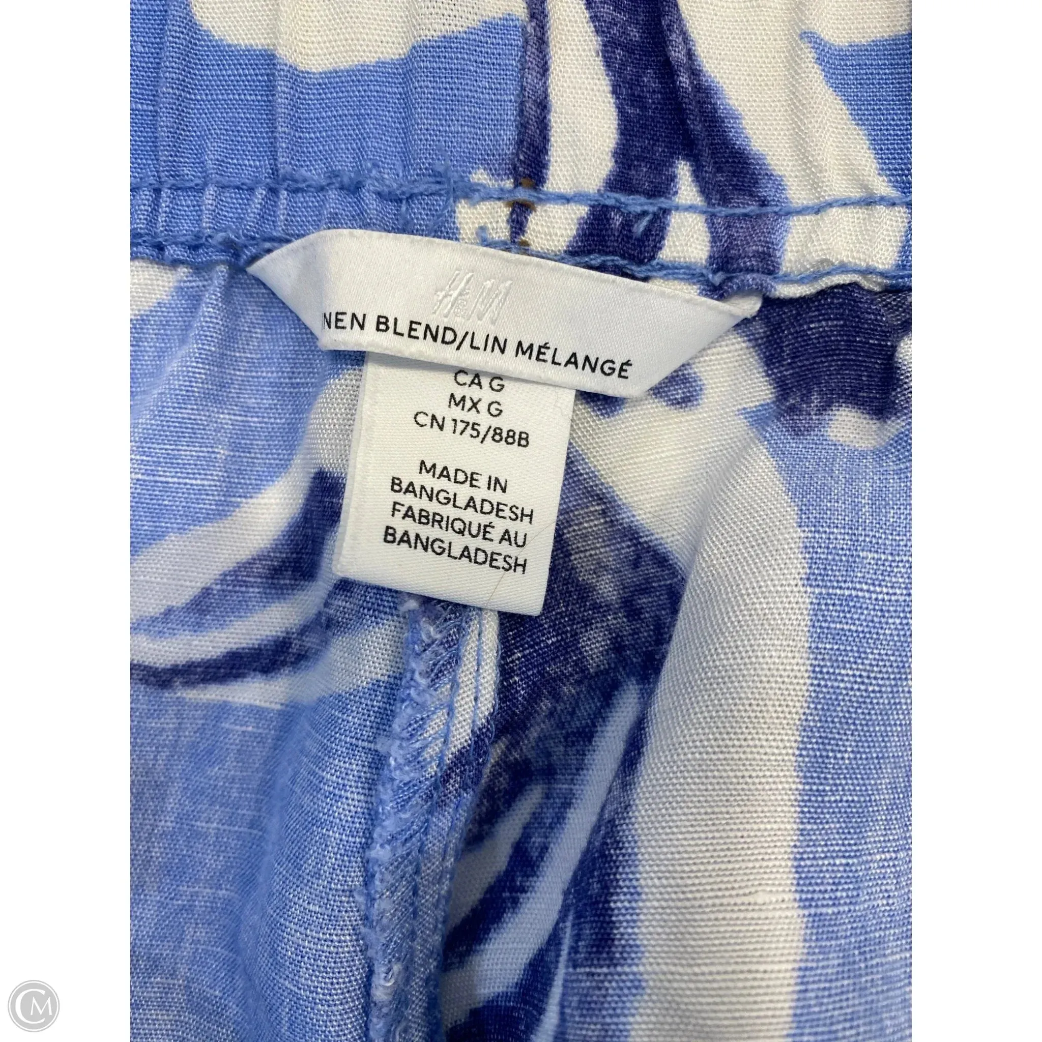 Shorts By H&m In Blue, Size: L
