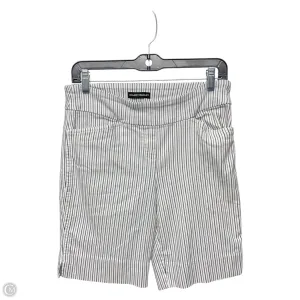 Shorts By Hilary Radley In Striped Pattern, Size: M