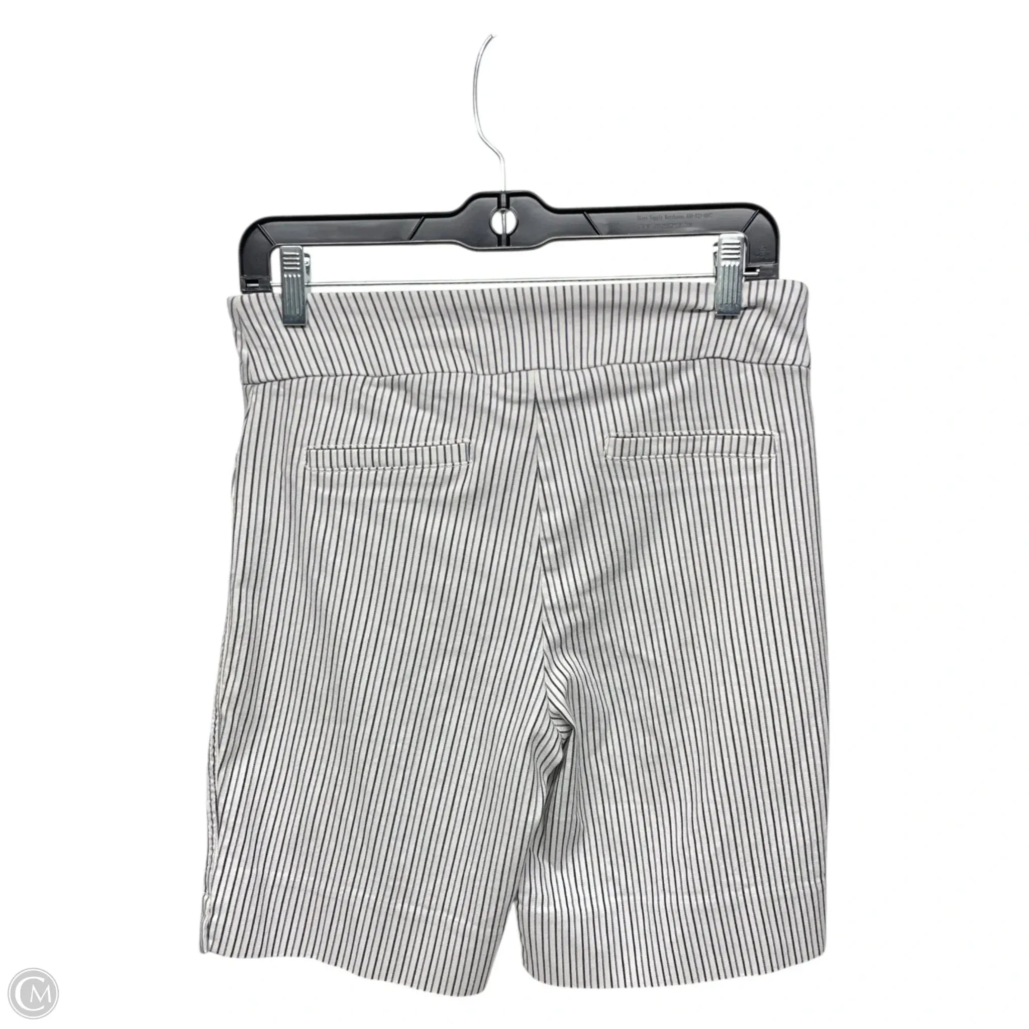 Shorts By Hilary Radley In Striped Pattern, Size: M