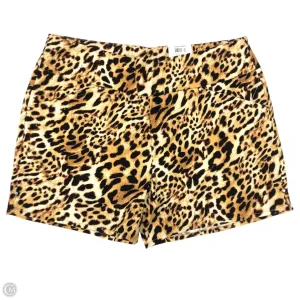 Shorts By International Concepts In Animal Print, Size: 14
