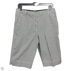 Shorts By Kim Rogers In Black & White, Size: M