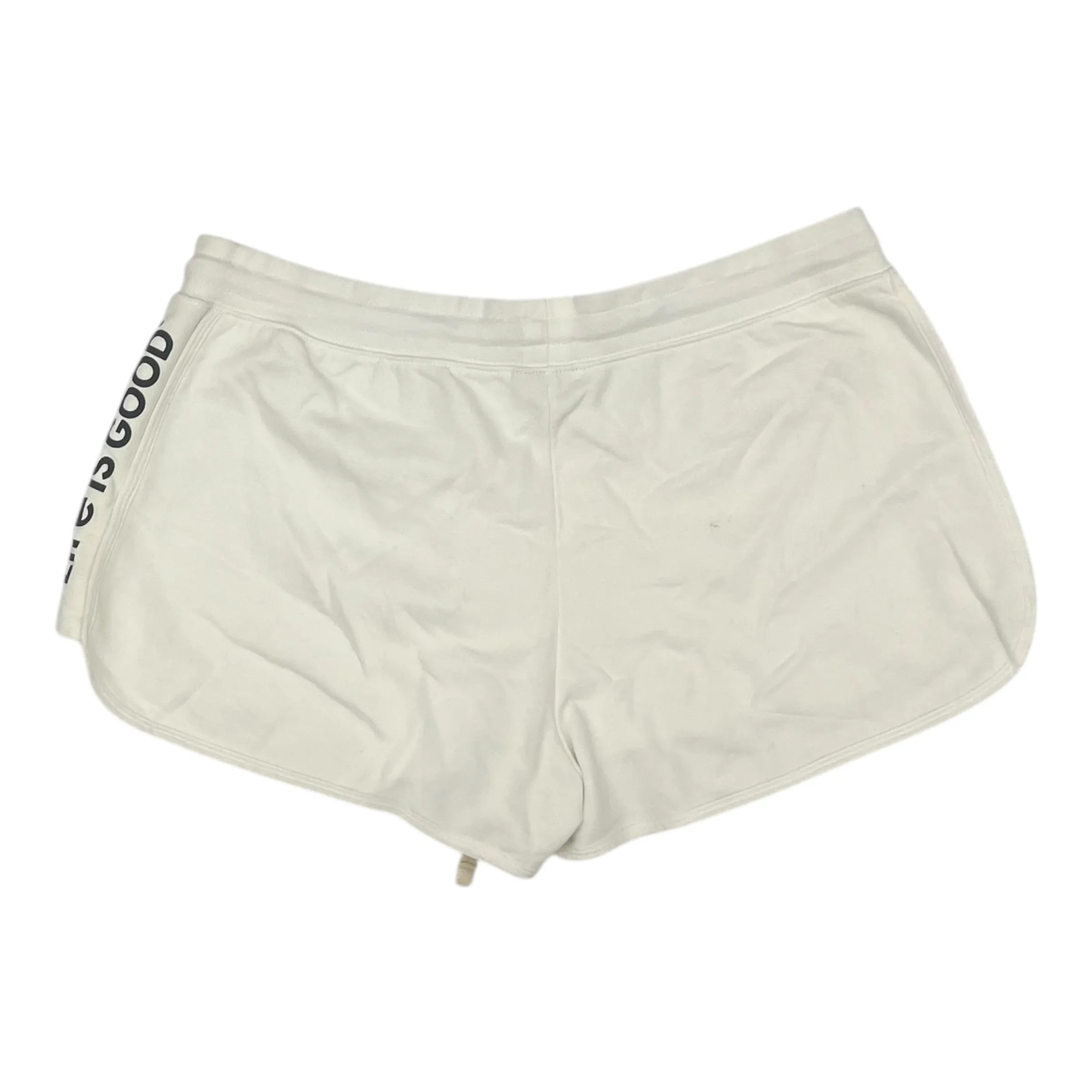 Shorts By Life Is Good In White, Size:Xxxl