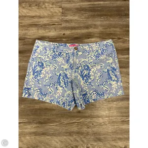 Shorts By Lilly Pulitzer In Blue & White, Size: 14