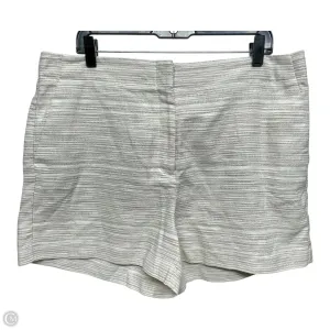 Shorts By Loft In Tan & White, Size: 14