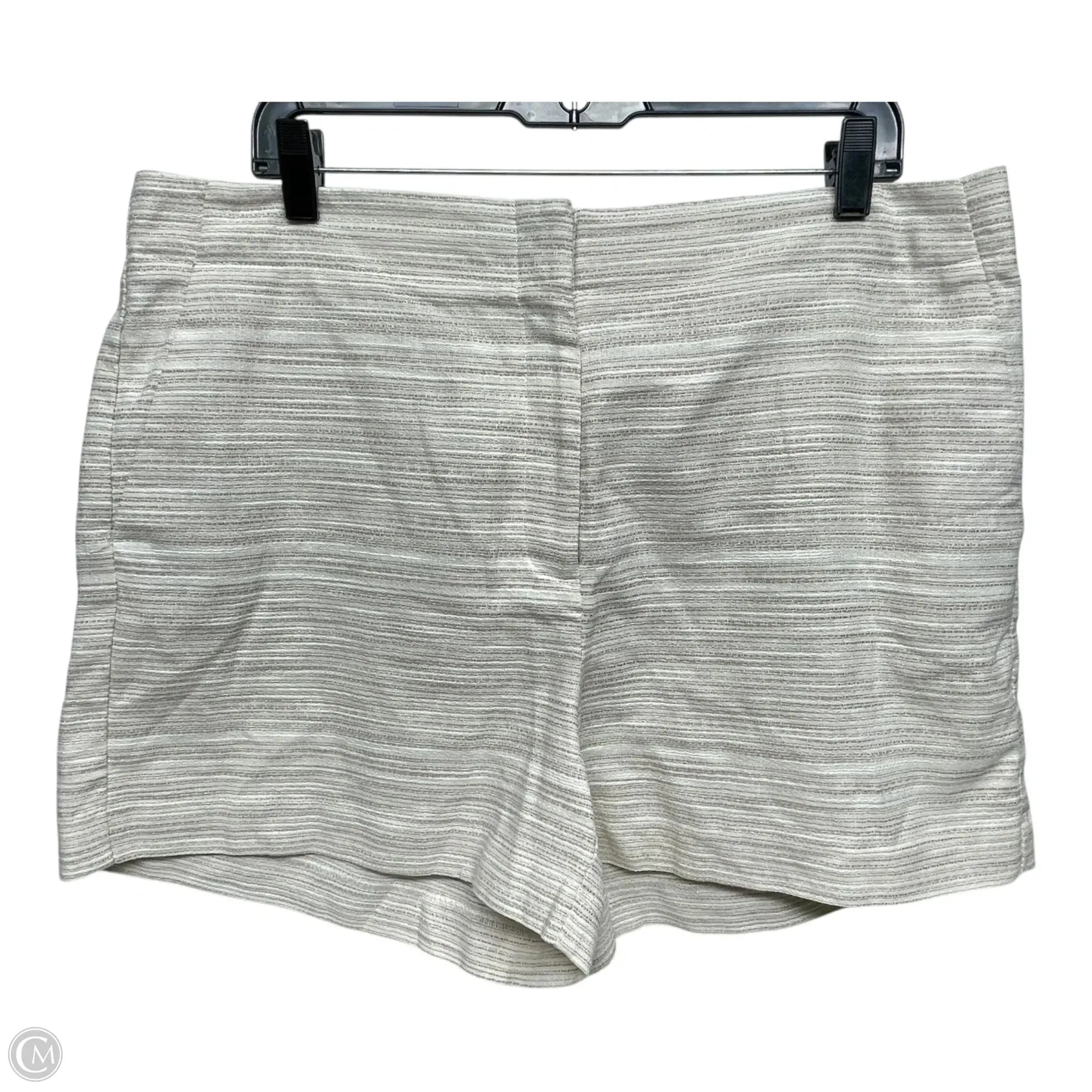 Shorts By Loft In Tan & White, Size: 14
