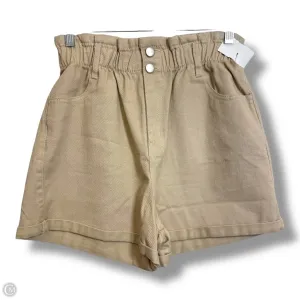 Shorts By Love Tree In Tan, Size: M