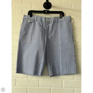 Shorts By Ralph Lauren In Blue & White, Size: 12
