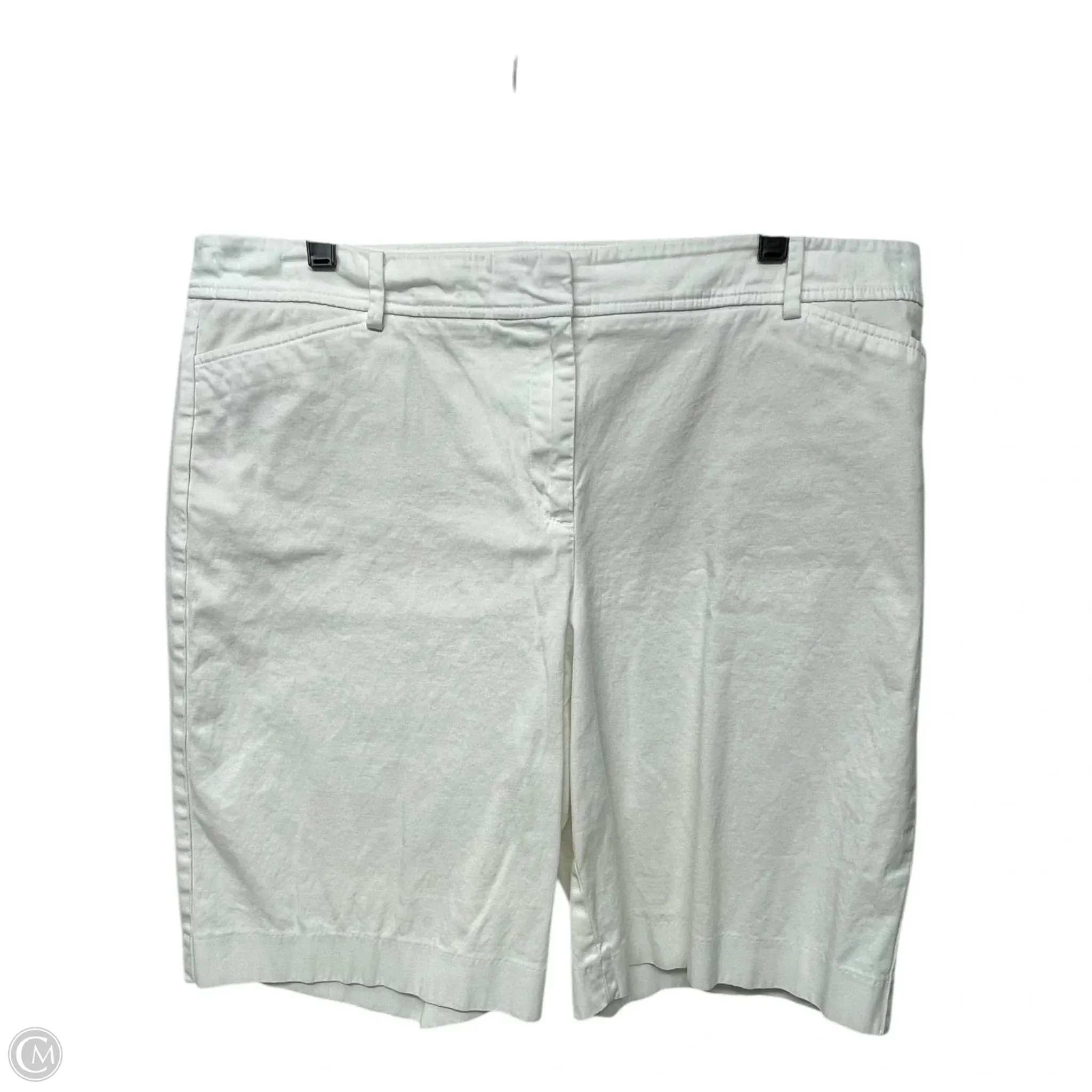 Shorts By Talbots In White, Size: 16