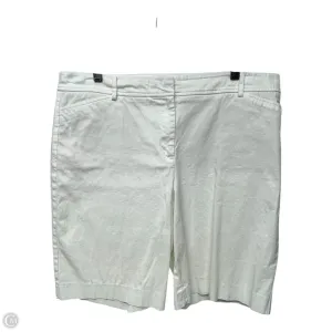 Shorts By Talbots In White, Size: 16