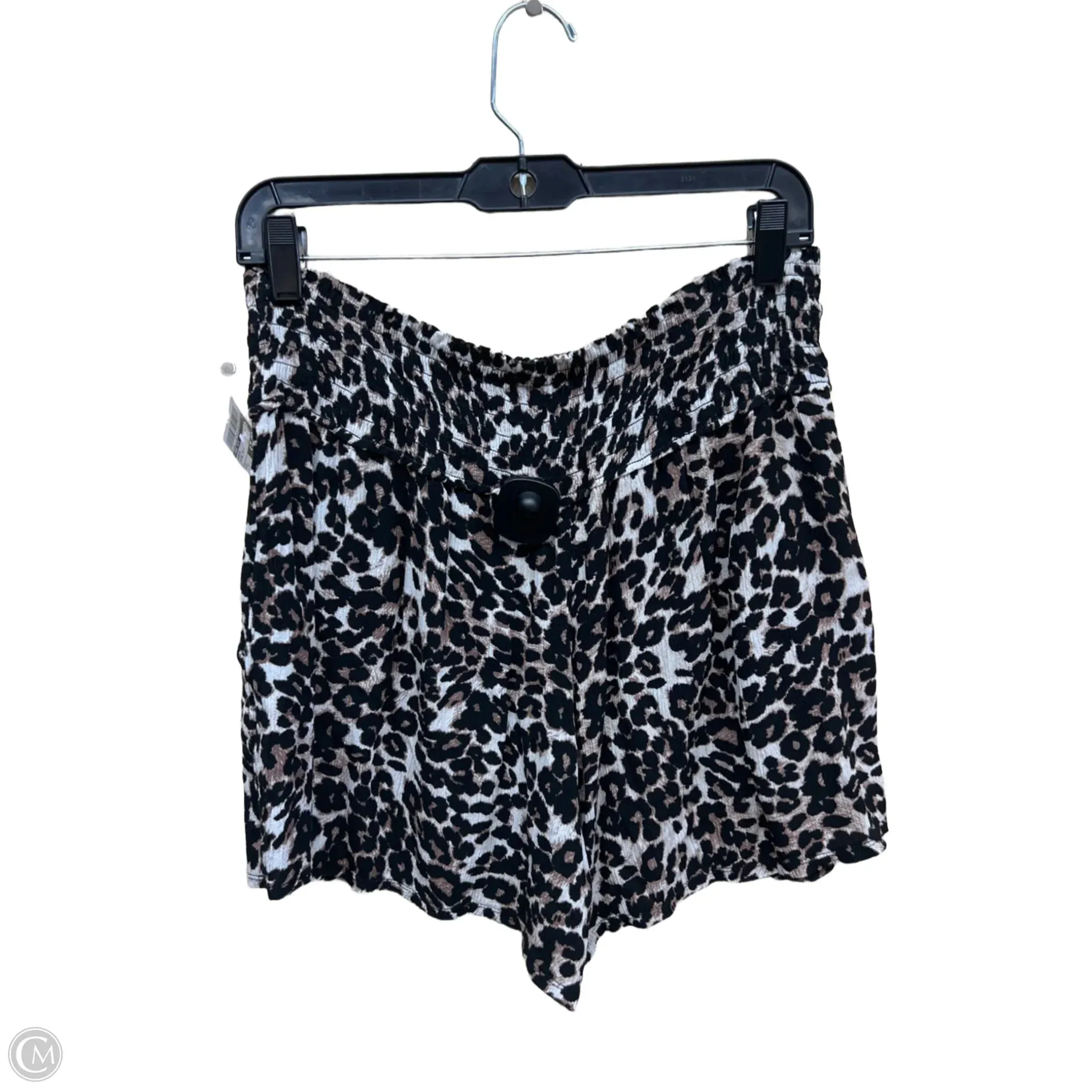 Shorts By Three Dots In Animal Print, Size: L