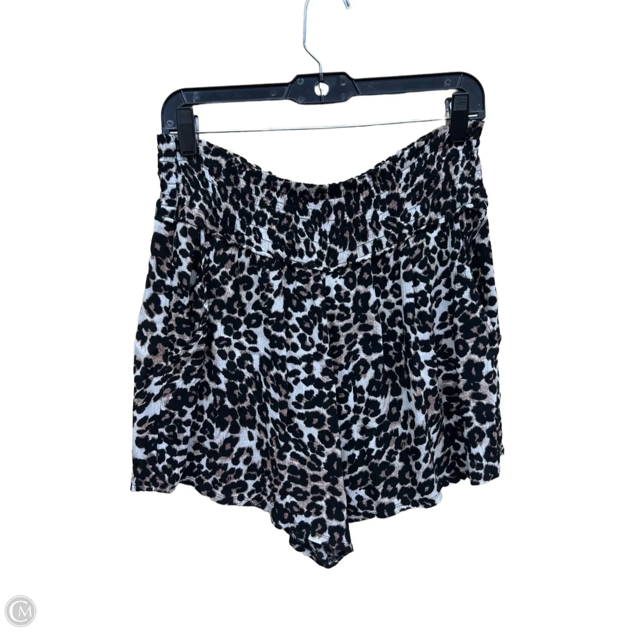 Shorts By Three Dots In Animal Print, Size: L