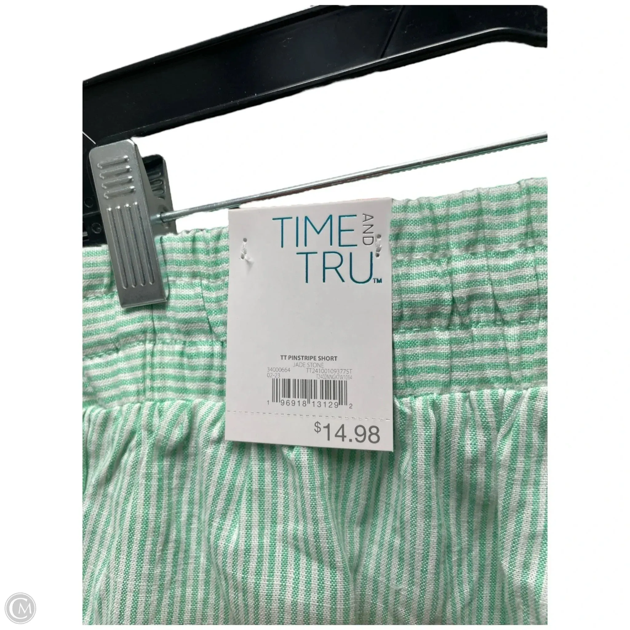 Shorts By Time And Tru In Green, Size: M