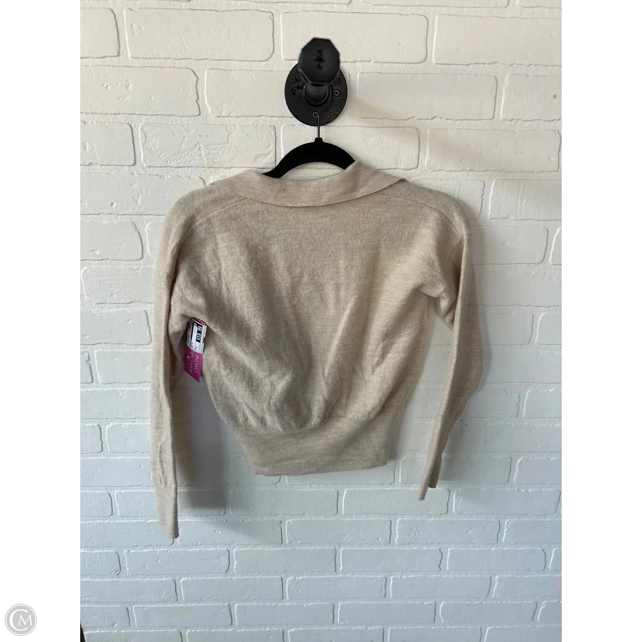 Sweater By Madewell In Tan, Size: S