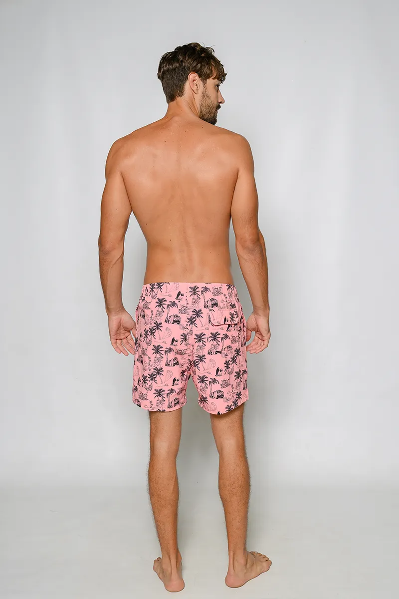 Swim Shorts With Boxer Men