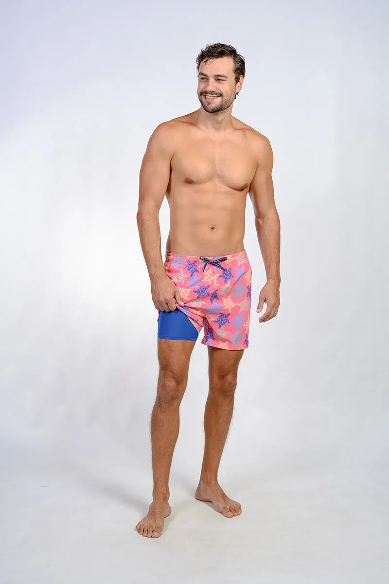 Swim Shorts With Boxer Men