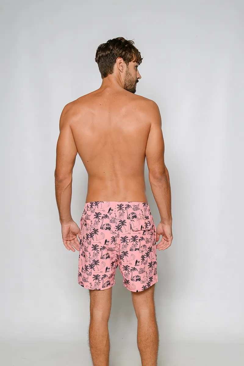 Swim Shorts With Boxer Men