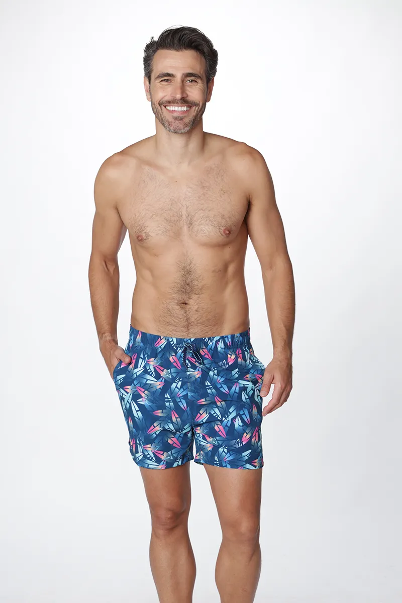 Swim Shorts With Boxer Men
