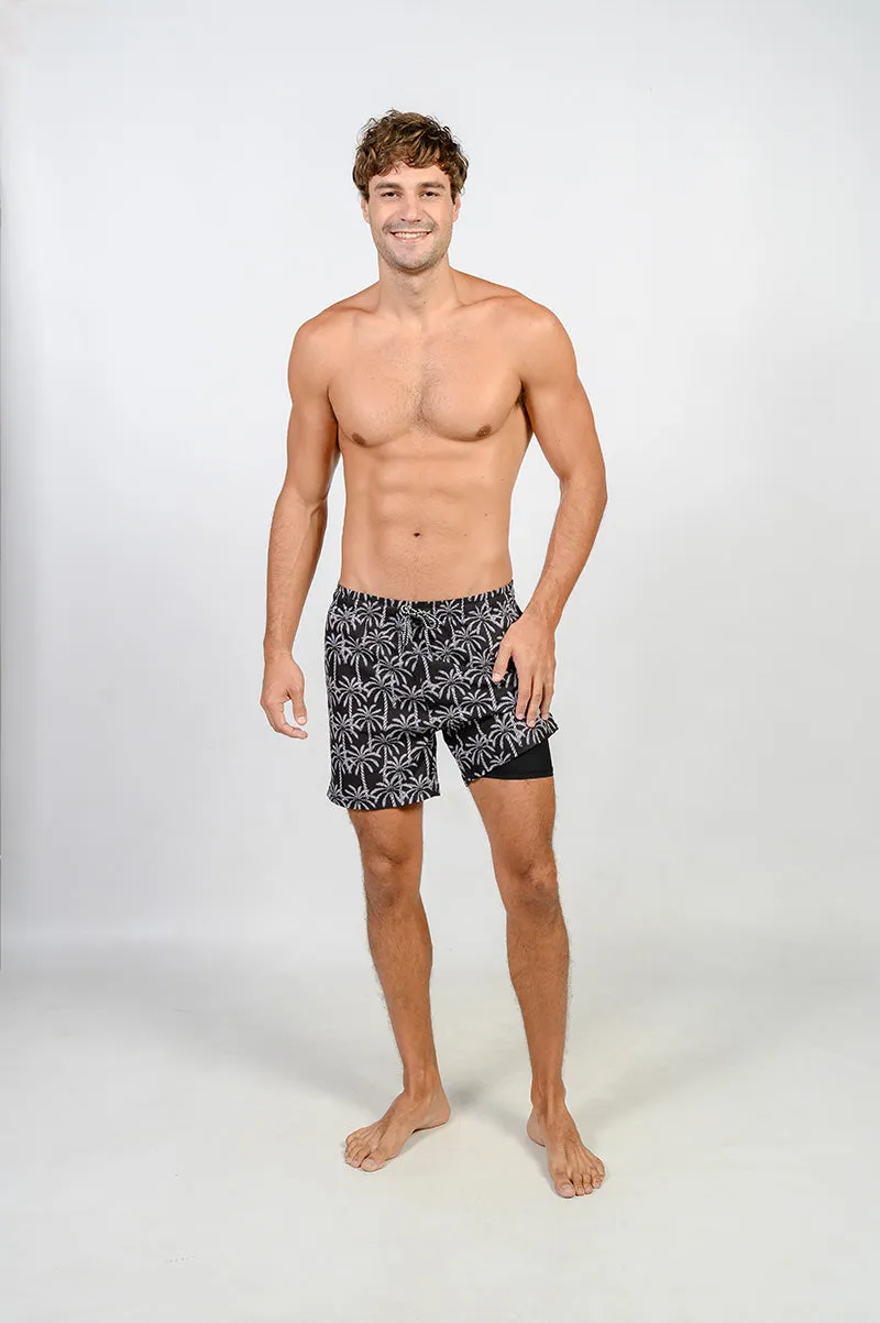 Swim Shorts With Boxer Men