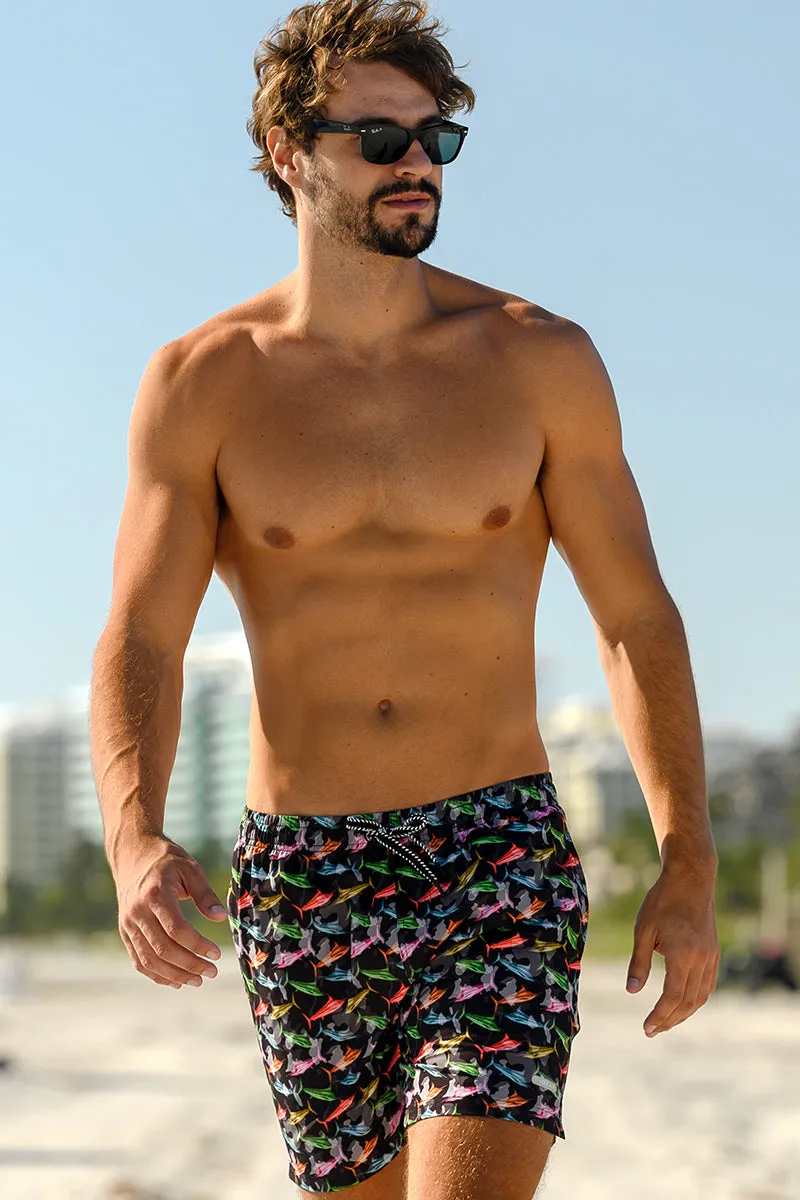Swim Shorts With Boxer Men