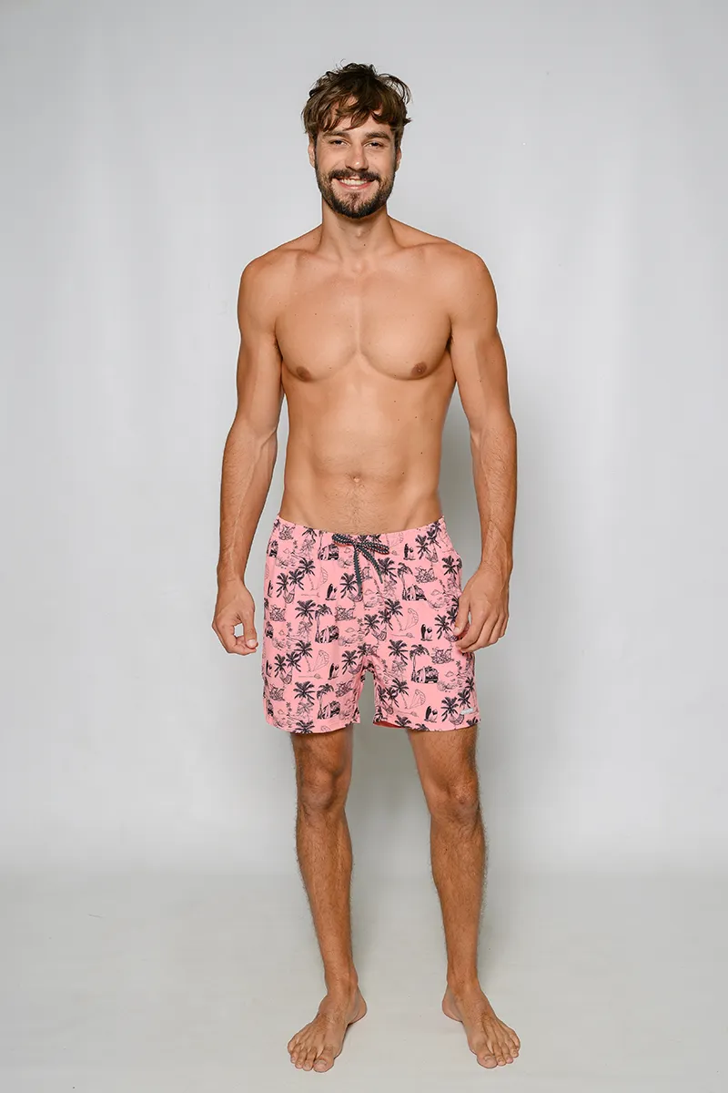 Swim Shorts With Boxer Men