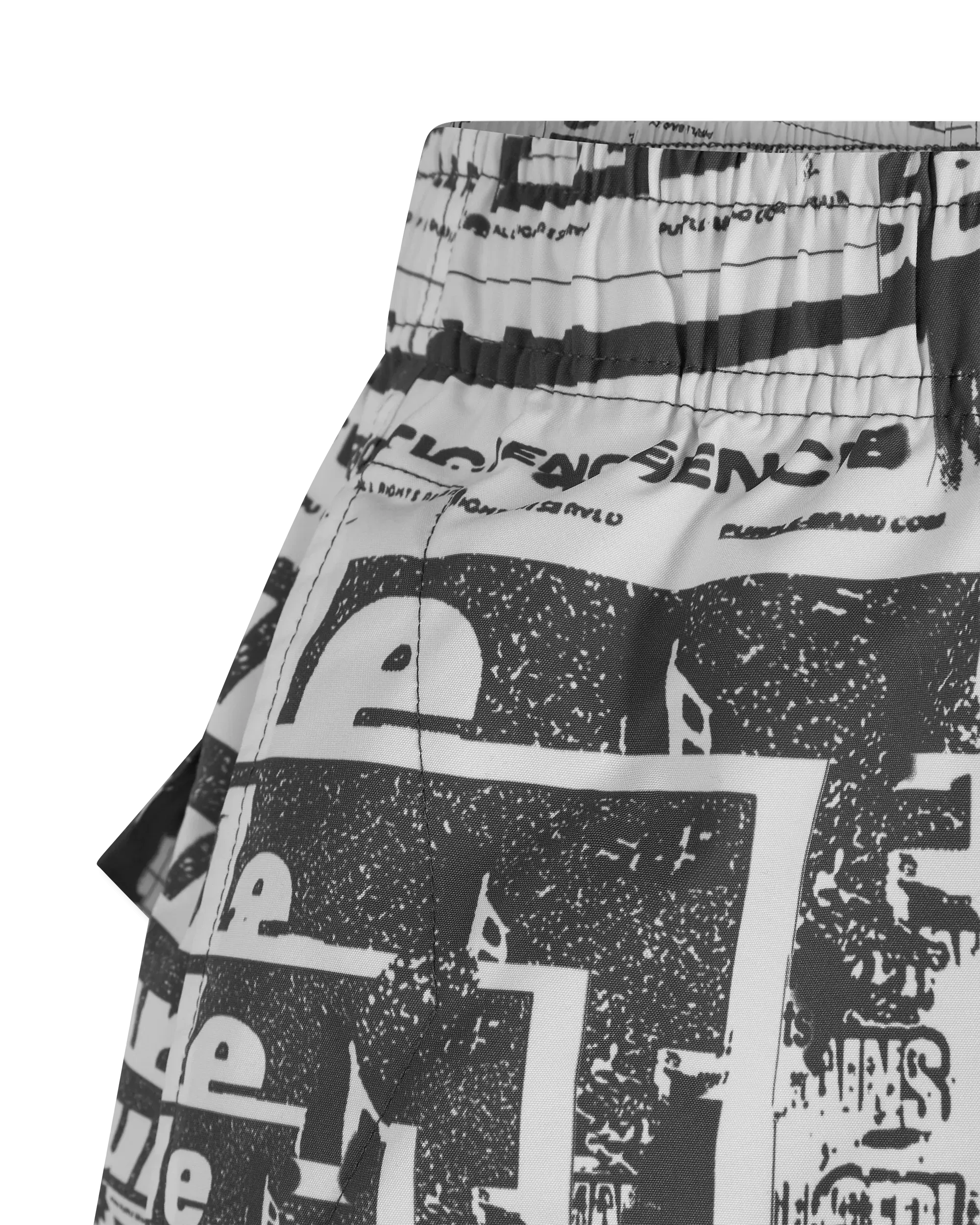 Tabloid Swim Shorts