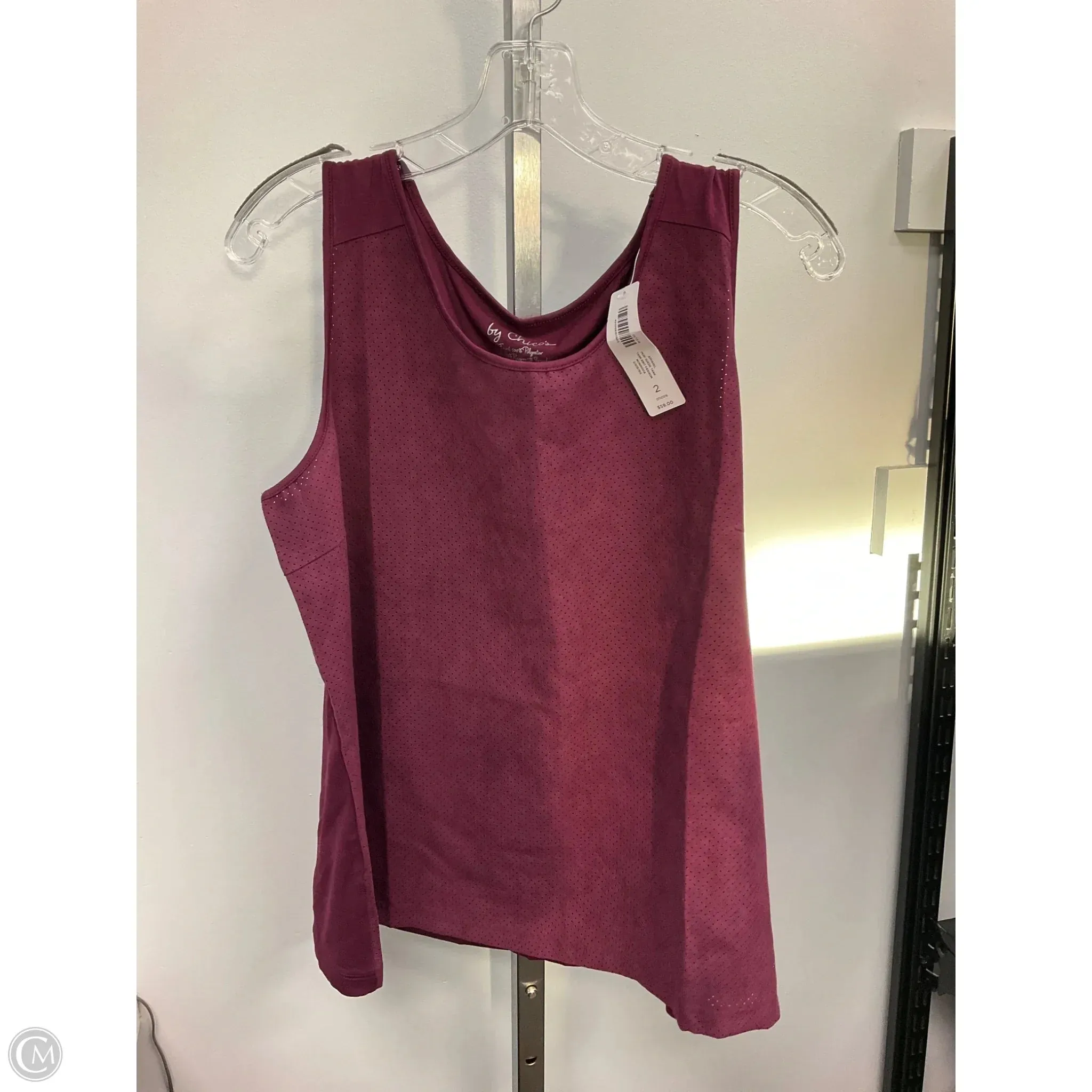 Tank Top By Chicos In Purple, Size: L