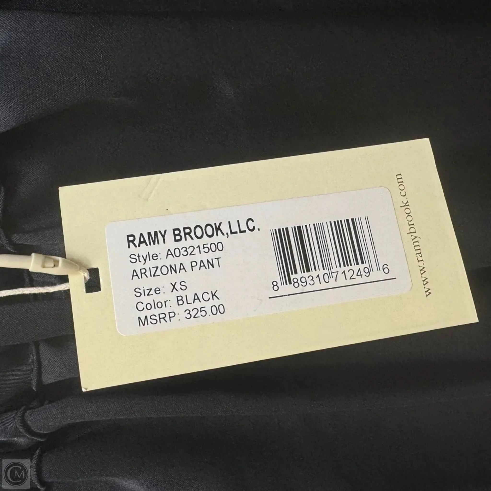 Tie Pants Lounge By Ramy Brook In Black, Size: Xs