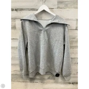 Top Long Sleeve By Clothes Mentor In Grey, Size: L