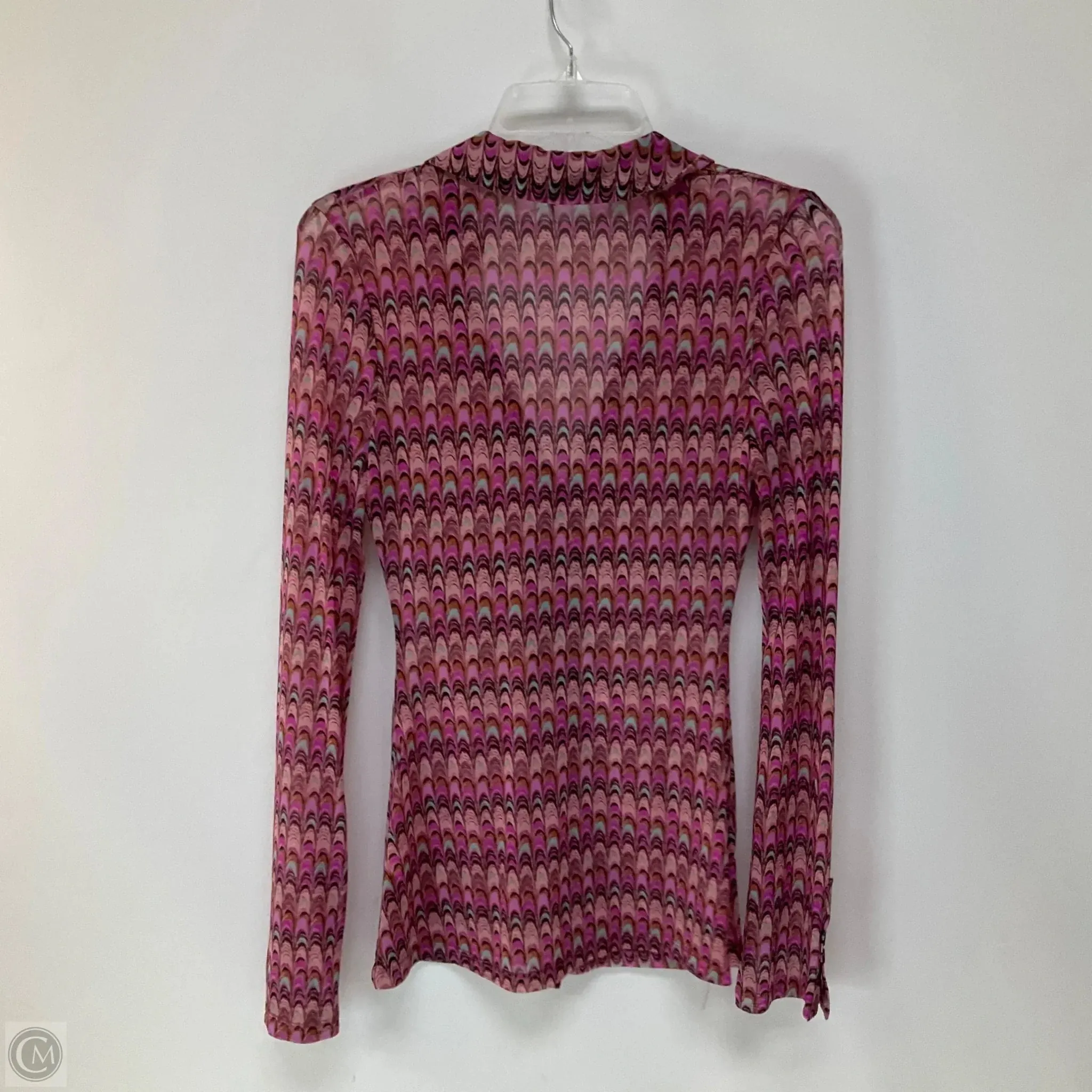 Top Long Sleeve By Free People In Floral Print, Size: Xs