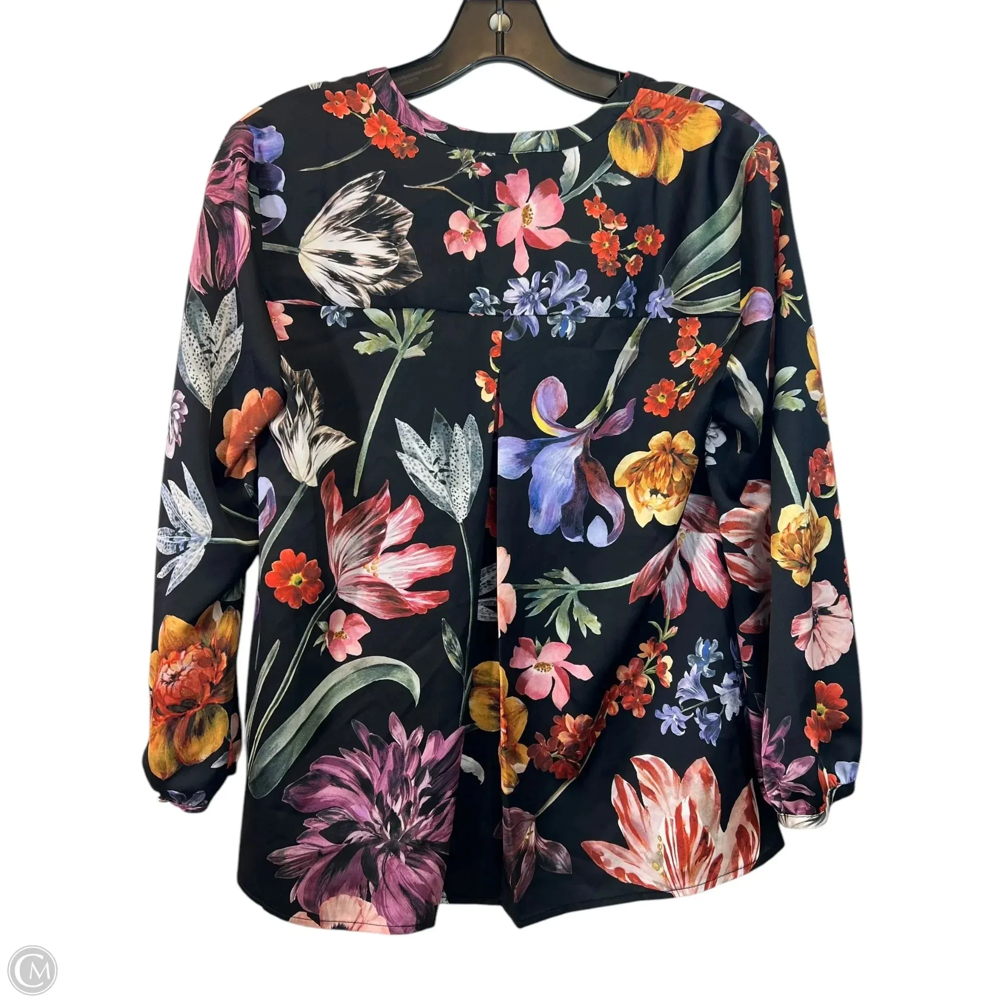 Top Long Sleeve By J. Crew In Floral Print, Size: Xs