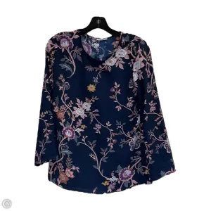 Top Long Sleeve By Maurices In Multi-colored, Size: Xs