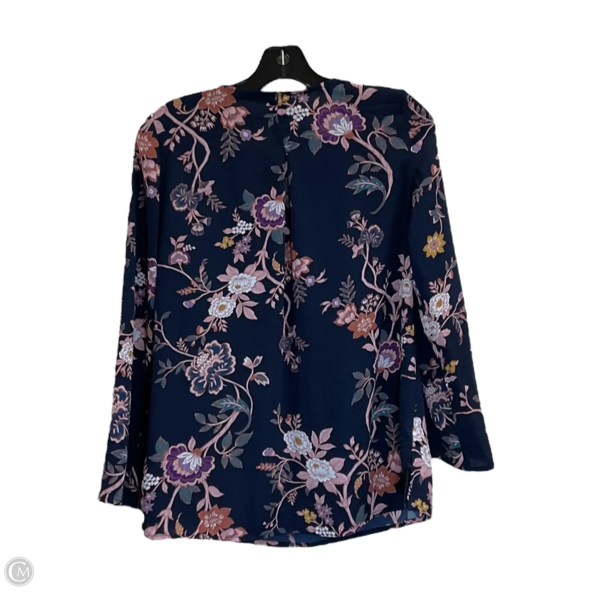 Top Long Sleeve By Maurices In Multi-colored, Size: Xs