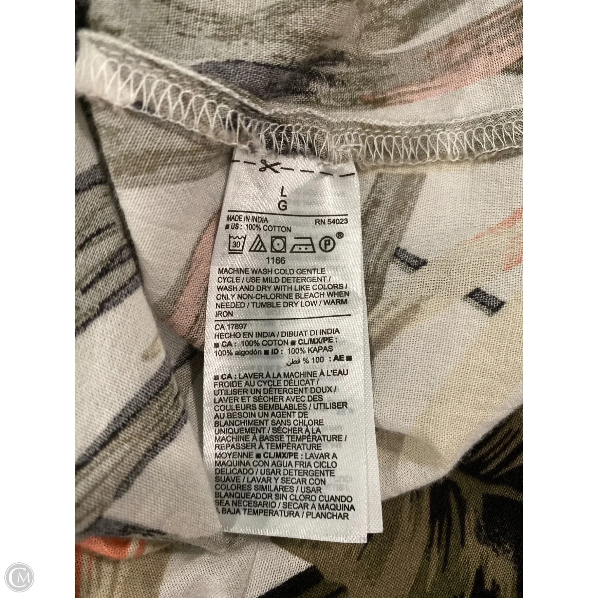 Top Long Sleeve By Old Navy In Tan, Size: L