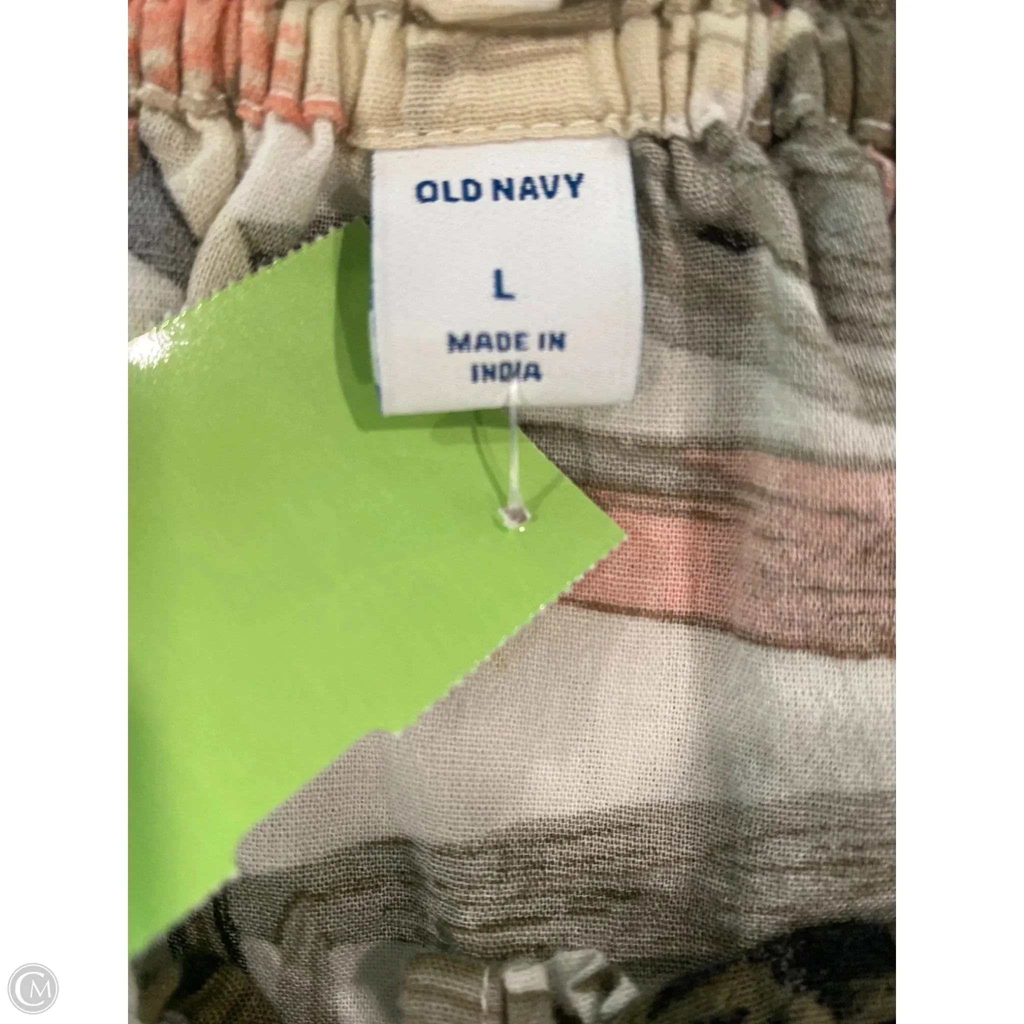 Top Long Sleeve By Old Navy In Tan, Size: L