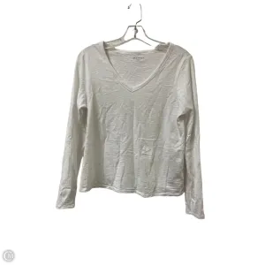 Top Long Sleeve By Old Navy In White, Size: Xs