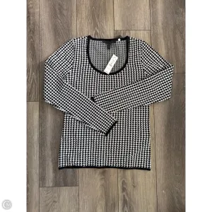 Top Long Sleeve By White House Black Market In Black, Size: Mp