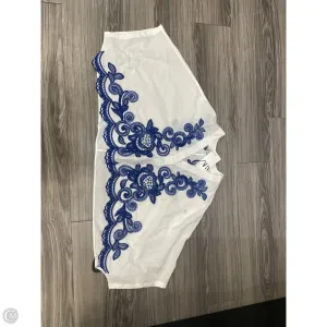 Top Long Sleeve By Zara In White, Size: M