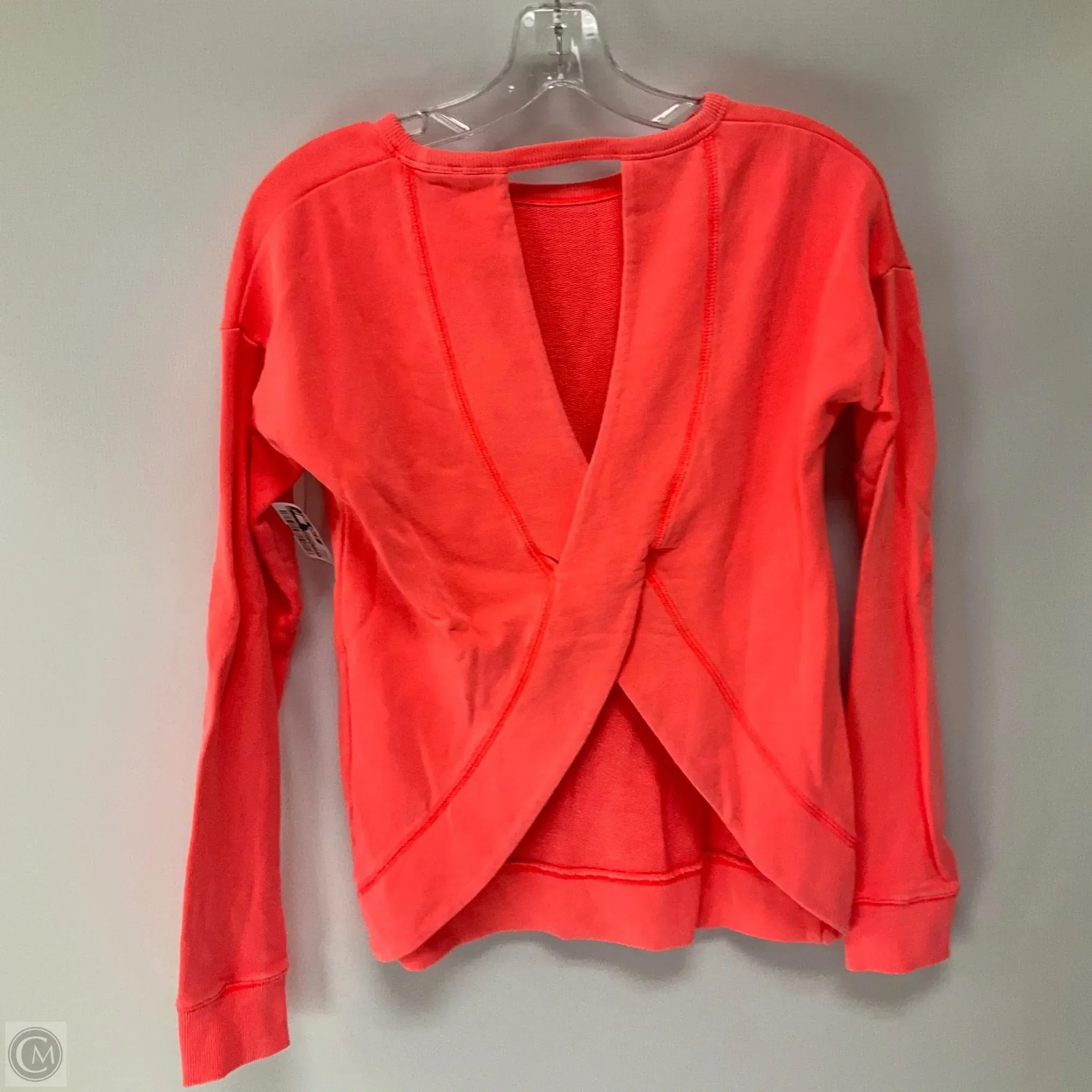 Top Long Sleeve Designer By Lilly Pulitzer In Orange, Size: Xxs