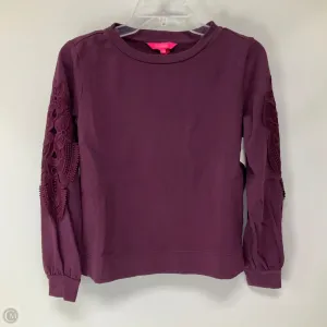 Top Long Sleeve Designer By Lilly Pulitzer In Purple, Size: Xxs