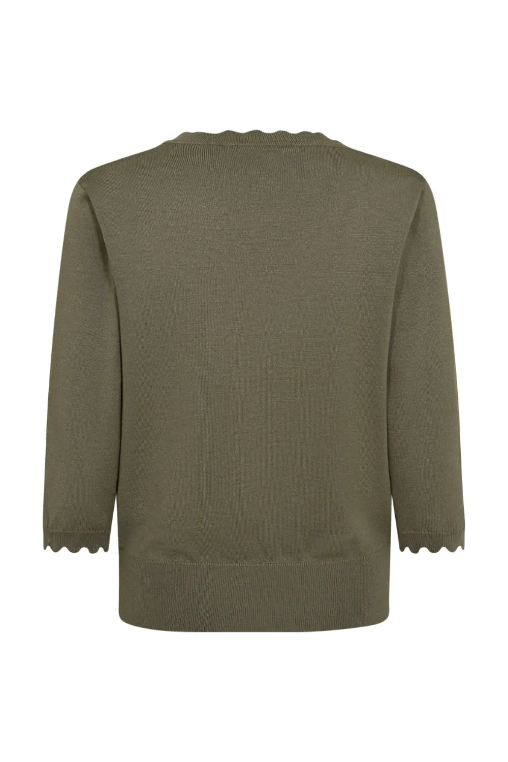 Trui FQKATIE Deep Lichen Green 205414