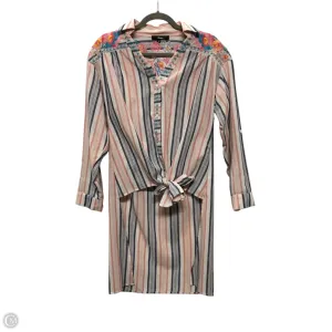 Tunic Long Sleeve By Andree By Unit In Multi-colored, Size: S
