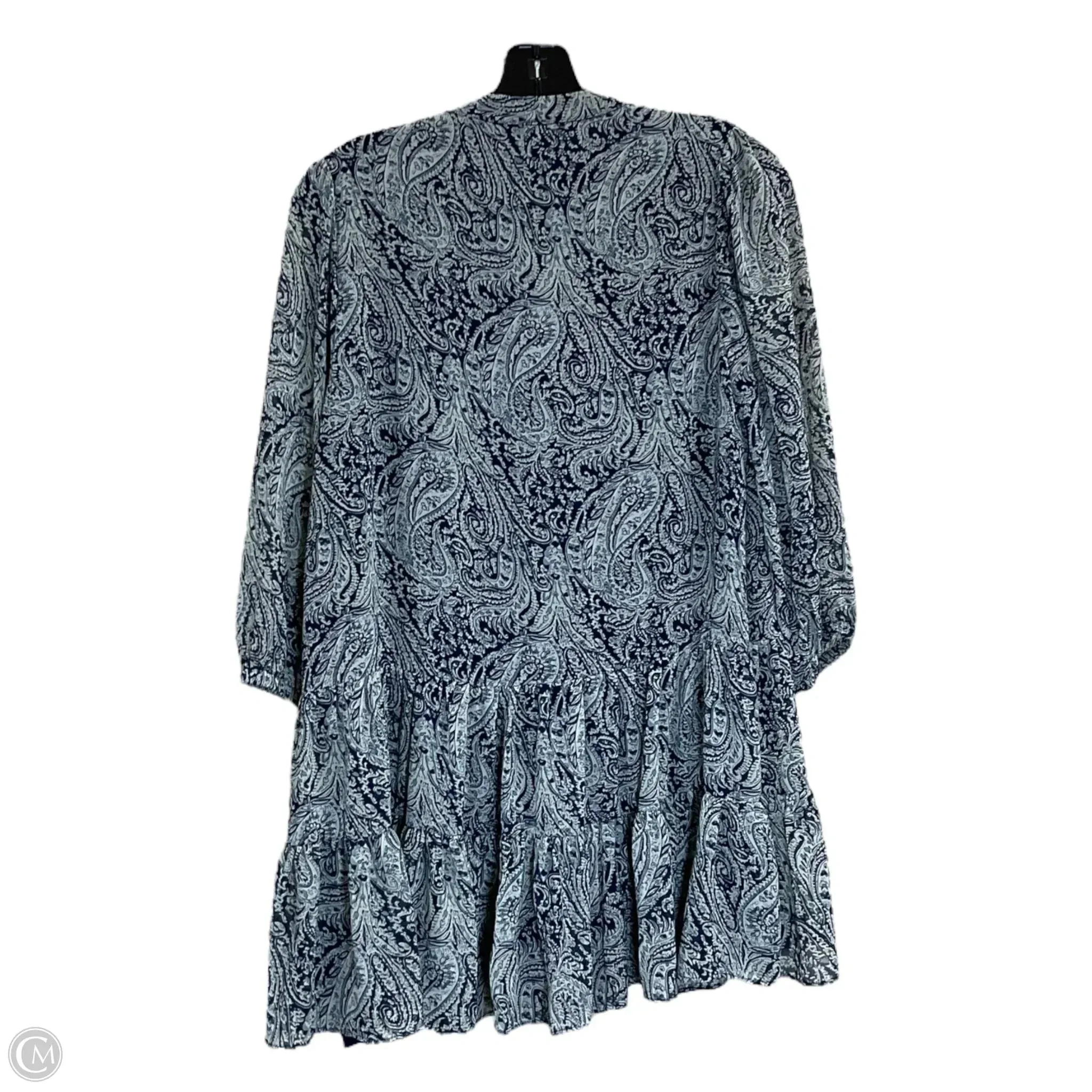 Tunic Long Sleeve By Melloday In Blue, Size: S