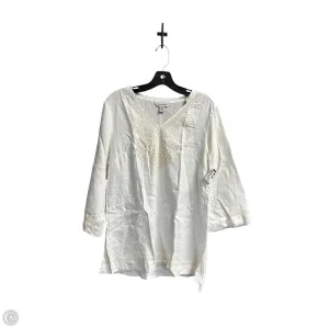 Tunic Long Sleeve By Tommy Bahama In White, Size: S