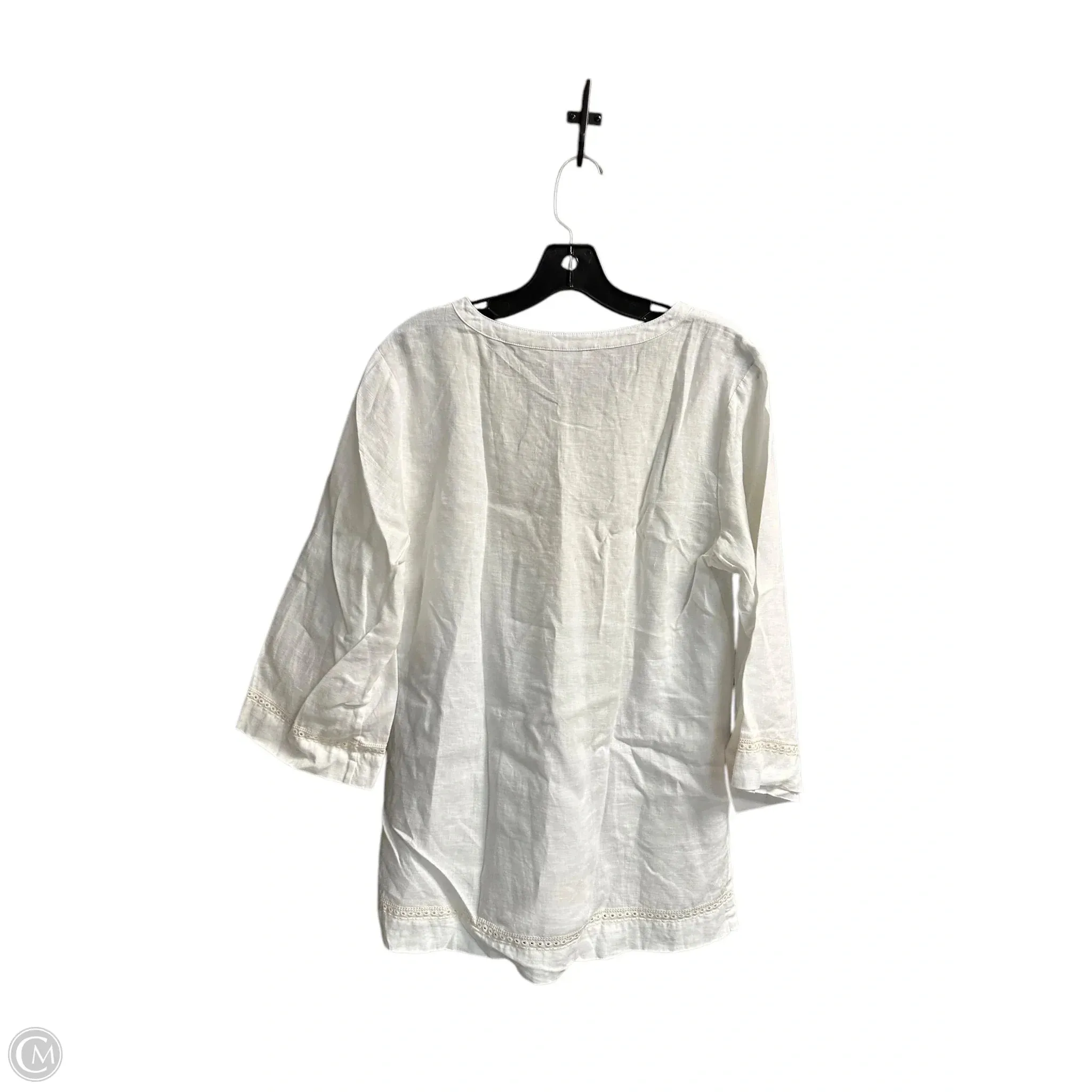 Tunic Long Sleeve By Tommy Bahama In White, Size: S