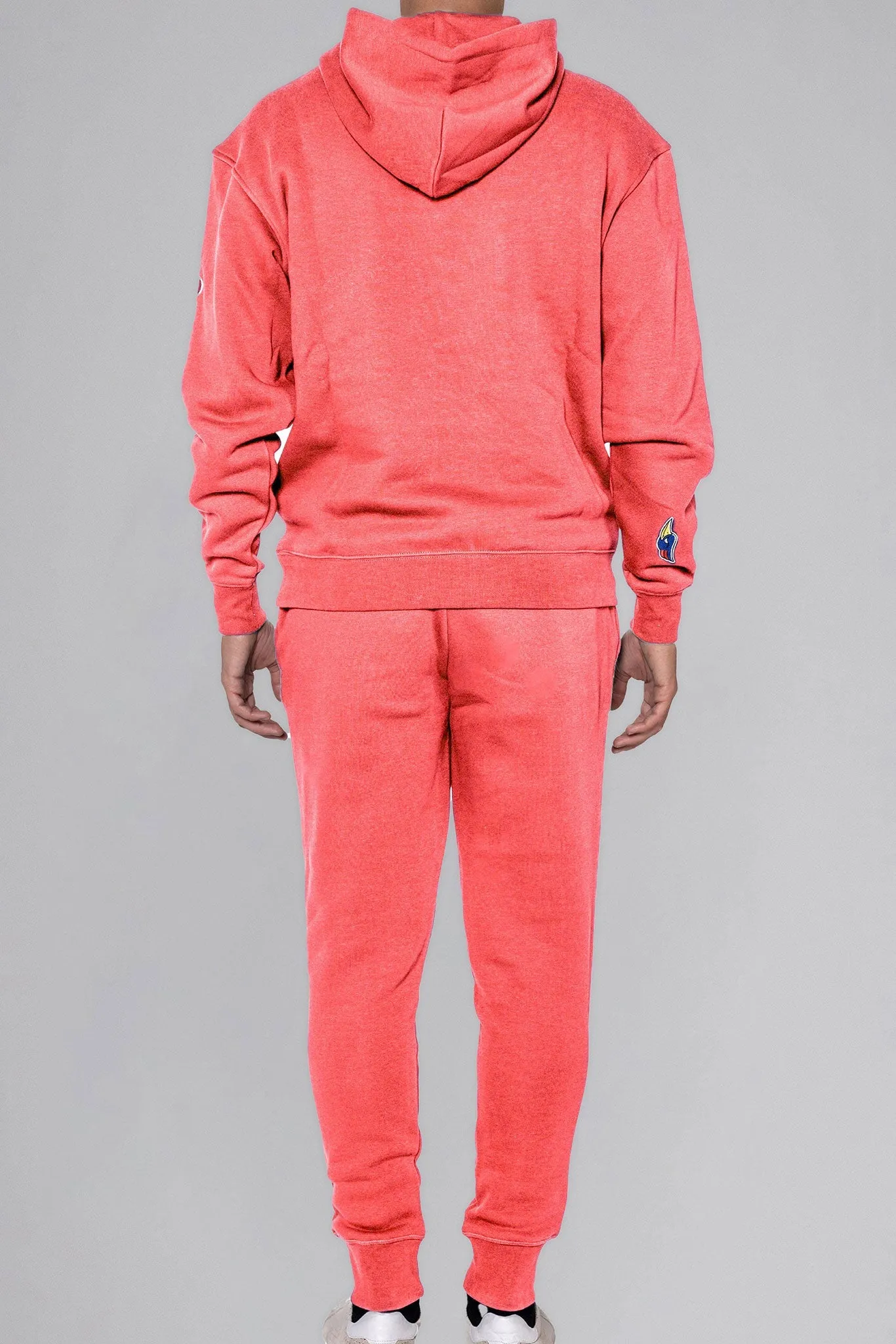 Unisex Cotton Hoodie - Coral