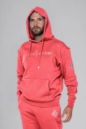 Unisex Cotton Hoodie - Coral