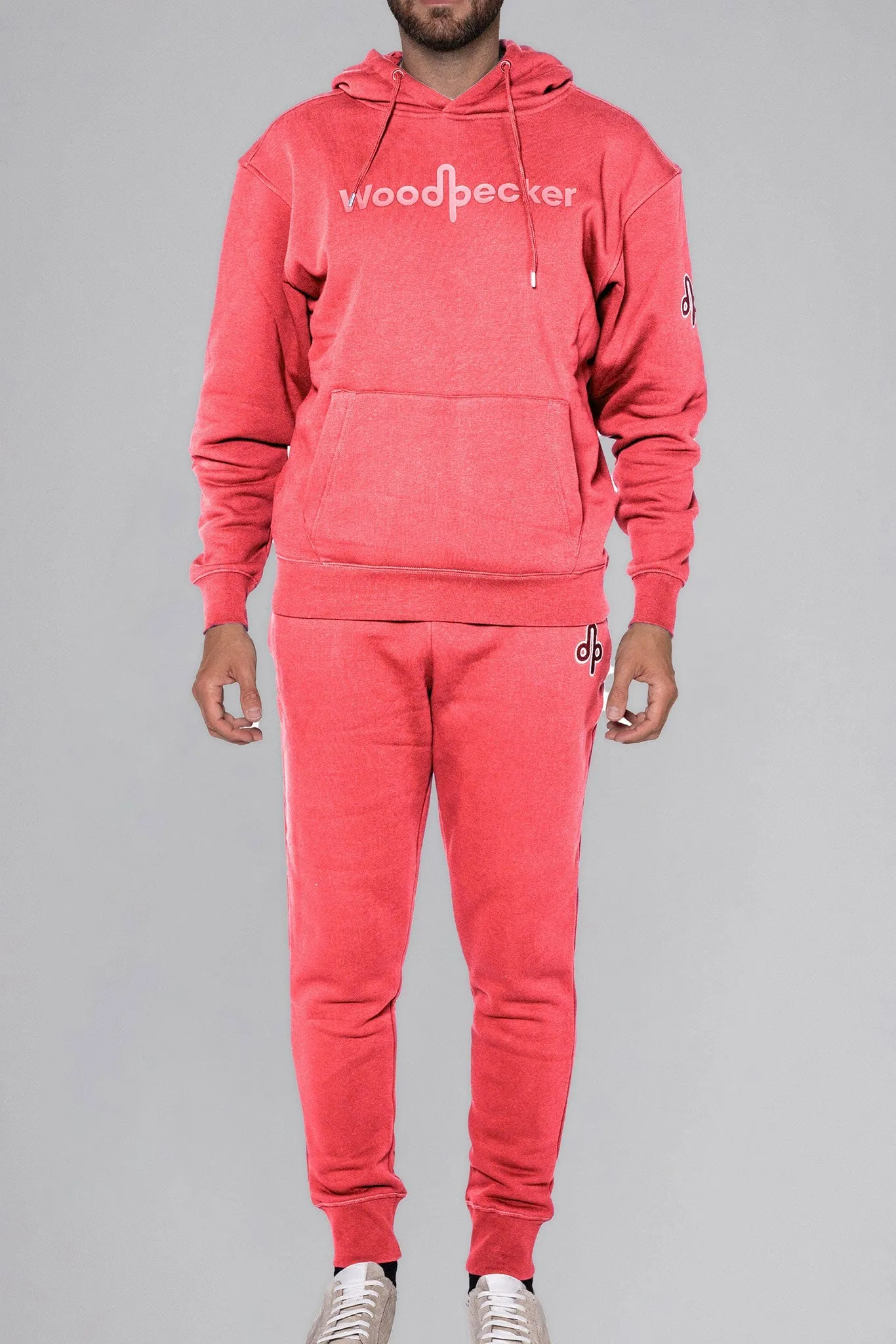 Unisex Cotton Hoodie - Coral
