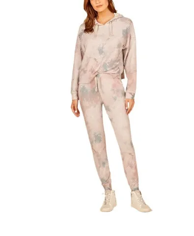 Vintage Havana Marble Tie Dye Hacci Jogger B8524